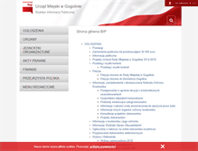 Tablet Screenshot of bip.gogolin.pl